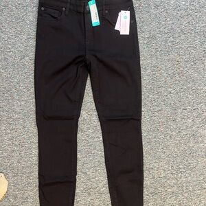 Madewell Jet Black Denim Pants